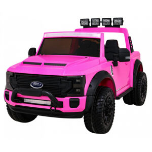mamido Elektrické autíčko Ford Super Duty 4x4 růžové