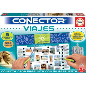Společenská hra Conector Monumenty a cestování Viajes Educa španělsky 352 otázek od 7-12 let