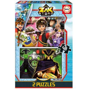 Puzzle Zak Storm Educa 2 x 48 dílků od 4 let