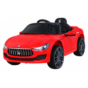 mamido Elektrické autíčko Maserati Ghibli červené