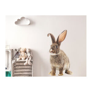 Pastelowe Love Nálepka na zeď - zvířátka - králík Velikost: malá