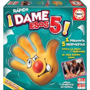 Společenská hra Rapido Dame Esos 5 Educa španělsky pro 1–4 hráče od 6 let