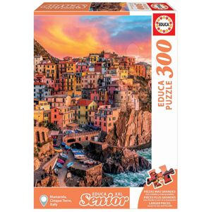 Educa puzzle Manarola, Cinque Terre Italy Senior XXL 300 dílků17980
