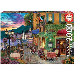 Educa puzzle Italian Fascino 2000 dílků a fix lepidlo 18009