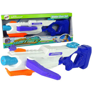 mamido Dětská vodní pistole 60 cm bílo-modrá