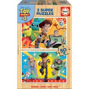 Dřevěné puzzle pro děti Toy Story Educa 2 x 50 dílků od 5 let