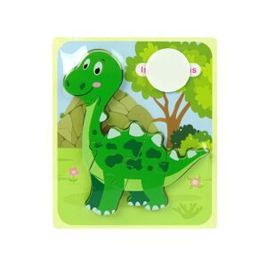 mamido Dřevěné puzzle pro nejmenší dinosaurus