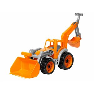 mamido Traktorbagr oranžový