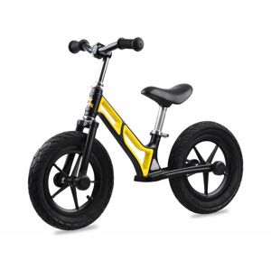 mamido Dětské odrážedlo Tiny Bike nafukovací kola 12" žluté
