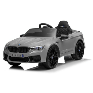 mamido Elektrické autíčko BMW M5 lakované stříbrné