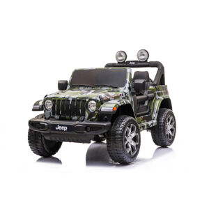 mamido Elektrické autíčko Jeep Wrangler maskačové