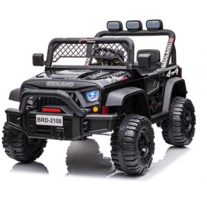 mamido Elektrické autíčko jeep Geoland Power 2x200W černé