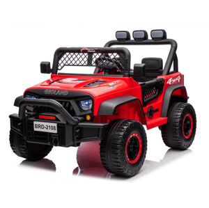 mamido Elektrické autíčko jeep Geoland Power 2x200W červené