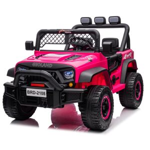 mamido Elektrické autíčko jeep Geoland Power 2x200W růžové