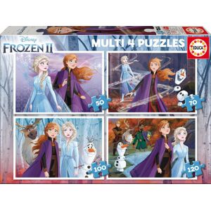 Puzzle Frozen Disney Educa 50-70-100-120 dílků od 5 let