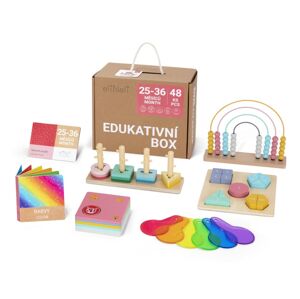 eliNeli Sada naučných hraček pro děti od 2 let (25–⁠36 měsíců) - edukativní box