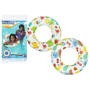 Bestway Bestway Nafukovací plavecký kruh pro děti 61cm léto