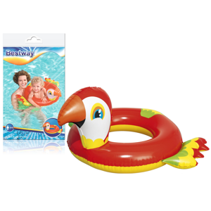 Bestway Bestway Nafukovací plavecký kruh pro děti 84x76 cm papoušek