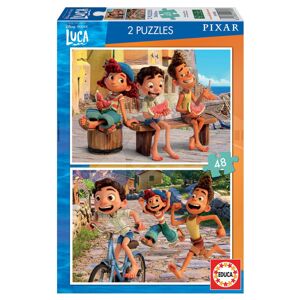 Puzzle Luca Disney Educa 2 x 48 dílů od 5 let