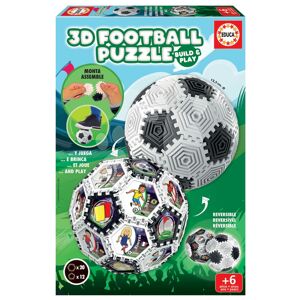 Puzzle fotbalový míč 3D Football Puzzle Educa 32 dílků