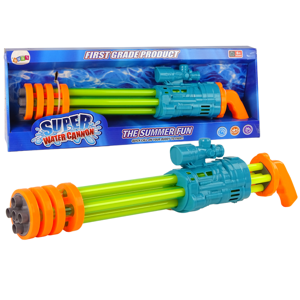 mamido Dětská vodní pistole 56 cm modrá oranžová