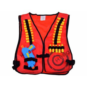 mamido Dětská vesta s pěnovými náboji červená