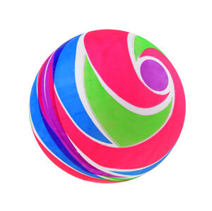 mamido Gumový duhový míč pro děti model B
