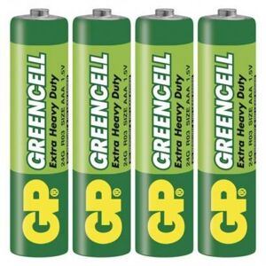 mamido Baterie GP Greencell R03 typ AAA 4 ks