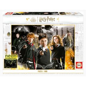 Puzzle Harry Potter 1 Neon Educa 1000 dielov a Fix lepidlo EDU19488