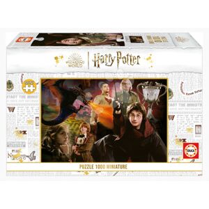 Puzzle Miniature series Harry Potter 2 Educa 1000 dielov a Fix lepidlo EDU19491