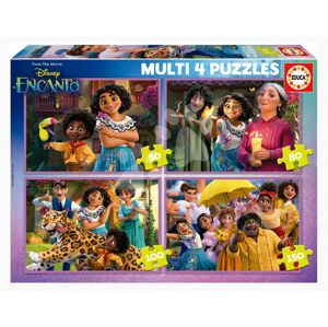 Puzzle Multi 4 Disney Encanto Educa 50-80-100-150 dielov od 5 rokov EDU19581