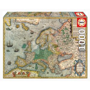 Puzzle Map of Europe Educa 1000 dílků a Fix lepidlo