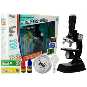 mamido Dětský vzdělávací mikroskop 900x 600x 100x