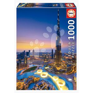 Puzzle Burj Khalifa United Arab Emirates Educa 1000 dílků a Fix lepidlo