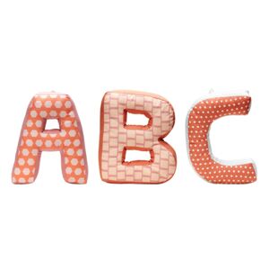 Kid's Concept ABC polštáře růžové multi EDVIN