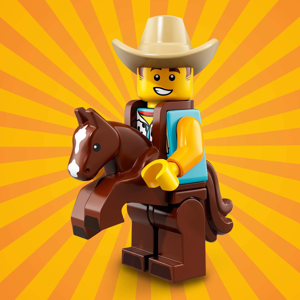 LEGO® Minifigurky 71021 18. série - Vyber si minifigurku! LEGO® Minifigurky 71021 18. série: Cowboy Costume Guy