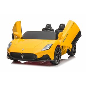 mamido Elektrické autíčko Maserati MC20 24V žluté