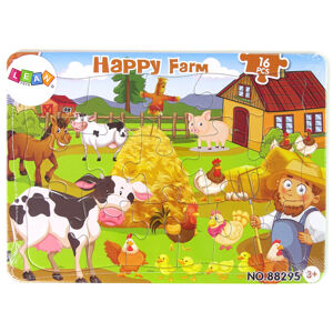 mamido Puzzle Farma 16 dílků