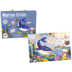 mamido Dětské puzzle Mořský svět 60 dílků