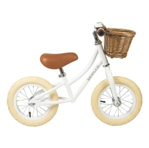 BANWOOD Dětské odrážedlo - kolo s košíkem barva: Bílá