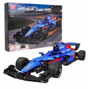 mamido Stavebnice Formule F1 na dálkové ovládání 1065 dílů modrá