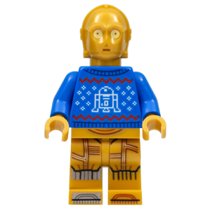 LEGO® Minifigurky Star Wars™ LEGO® Minifigurky Star Wars™: C-3PO - Holiday Sweater