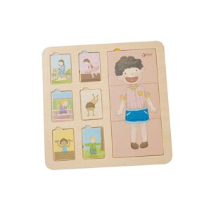 Classic WORLD Dřevěné puzzle pro děti - Lidské tělo
