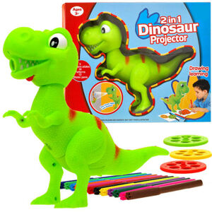 mamido Dinosaurus T-rex projektor + fixy