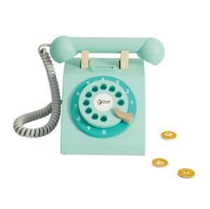 Classic WORLD Dětský dřevěný telefon na mince