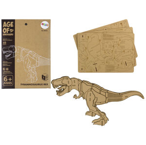 mamido Dřevěné 3D puzzle Tyranosaurus Rex 22 dílků