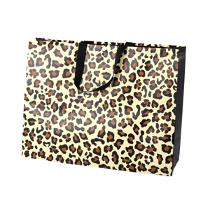 mamido Dárková taška s motivem leoparda 44,5cm x 35,5cm x 15cm