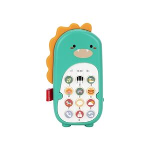 eliNeli Dětský telefon dinosaurus - zelený