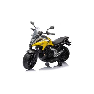 mamido Dětská elektrická motorka Honda NC750X žlutá