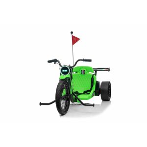 mamido Dětská elektrická tříkolka DRIFT BIKE 21 zelená